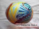 painted ostrich egg