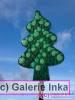 Kunstvoll bemalter Tannenbaum